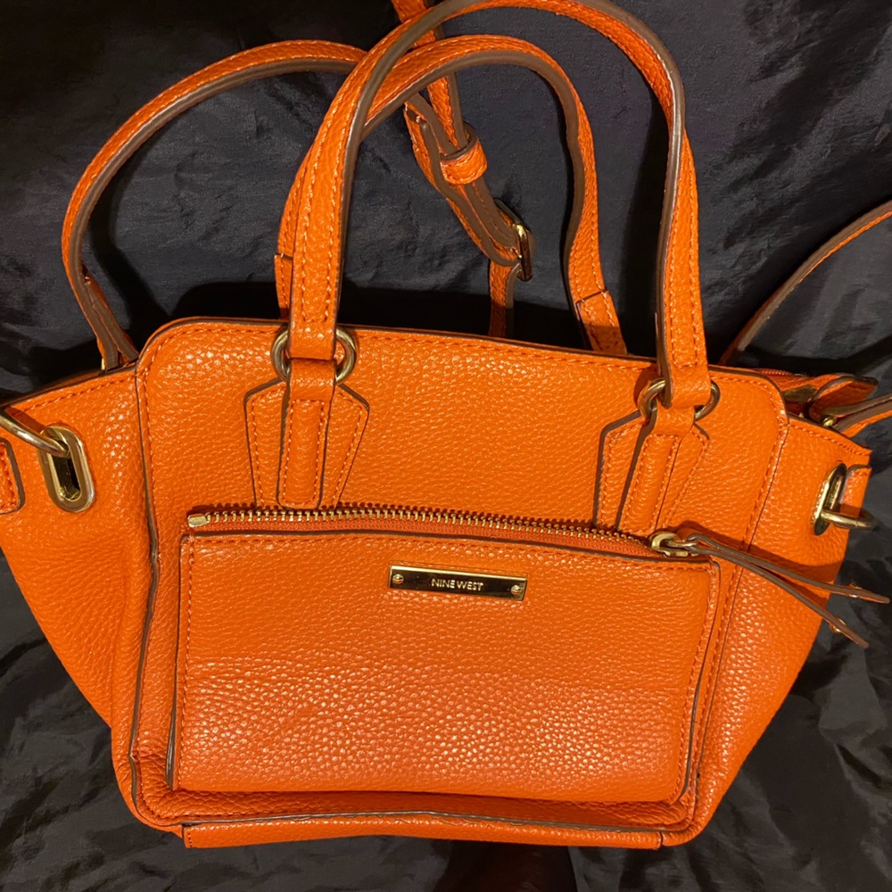 Nine West small ladies, girls, purse shoulder bag - orange